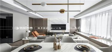 桐乡凤凰一品140方轻奢风格装修案例